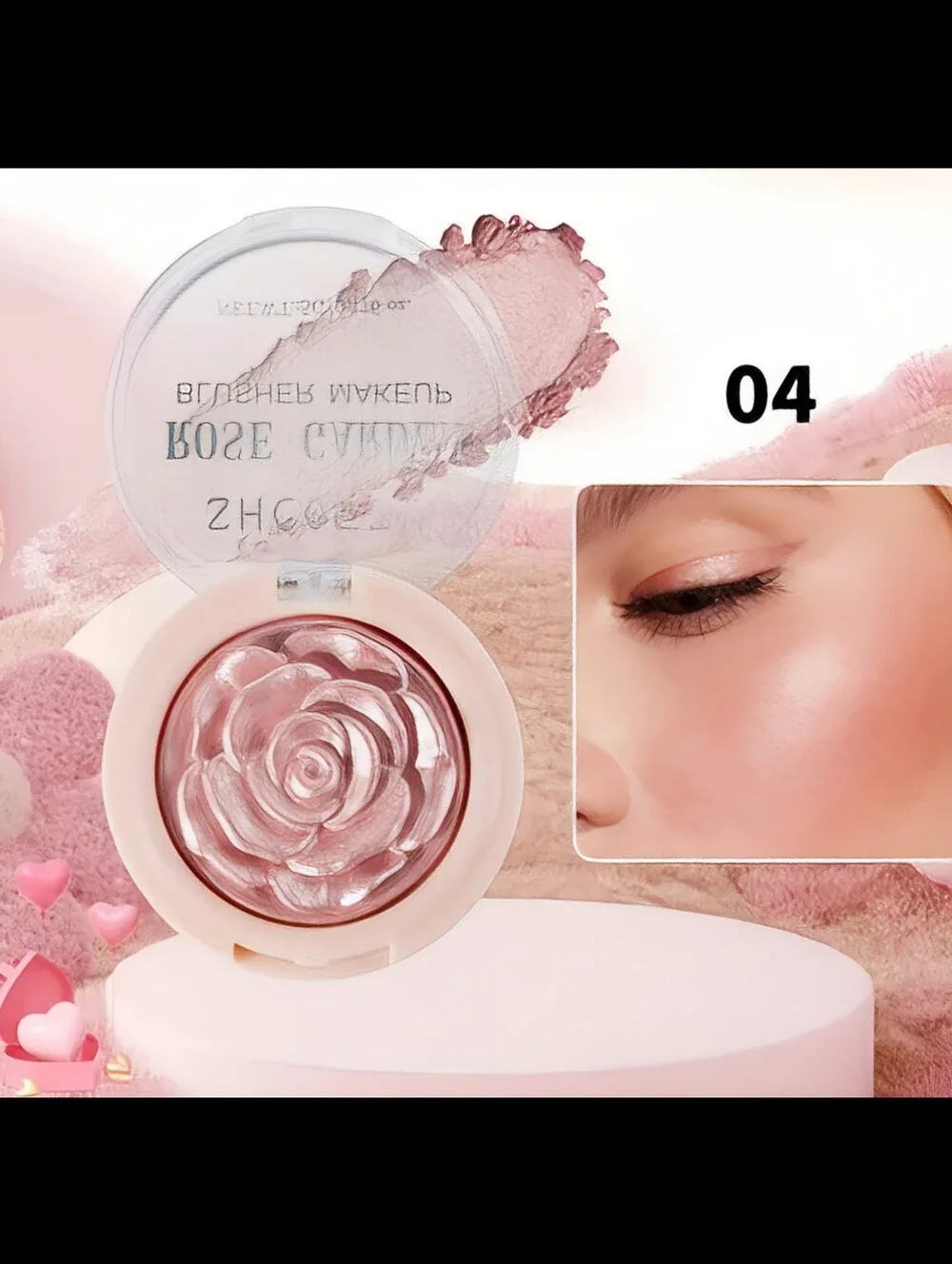 🆕️BAKED BLUSH💖6 DIMENSIONAL BAKED BLUSH/ EYESHADOW/HIGHLIGHT IN GIFT BOX